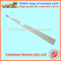 Corten steel container bottom side rail